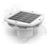 Extracteur Solaire Rechargeable pour Fosse Septique, Ventilation Secondaire, Autonome 24h/24 & Silencieux - HYDRODIV