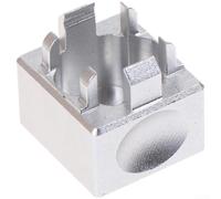 Extracteur Switch Magnétique Pour Cherry pour mx pour gateron | Alliage aluminium anodisé, finition CNC précise, stabilité maximale, décoration élégante, orange argent(Intrinsic Nature)