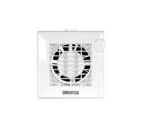 Extracteur universel de faible profondeur moteur 120 mm 20 w 175 m3/h volets et tempo punto