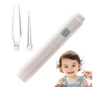 Extraction de cire d'oreille - Nettoyeur d'oreille | Outil de retrait de cire de pierre | Nettoyeur d'oreille haute définition Caparisation USB portable visible avec kit de nettoyage des sourcils