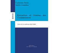 Extraction et Gestion des Connaissances: Actes de la conférence EGC'2023