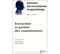 Extraction et gestion des connaissances - Béatrice Riand - Hermes Science Publications - broché - Revue