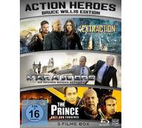 Extraction / Marauders / The Prince [Blu-ray/NEUF/OVP] Bruce Willis Edition