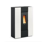 EXTRAF LAME Marilena Plus Blanc Ad Crystal Poêle À Granulés 8KW 1283007