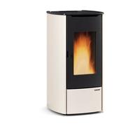 EXTRAFLAME 1286200 MARINA IDRO H11 POÊLE À PELLETS VENTILÉ AVORIO 12,1 KW