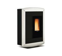 EXTRAFLAME 1293900 Souvenir Plus Lux 5.0 Blanc 10KW A+ Écran Noir LCD