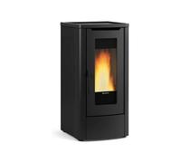 EXTRAFLAME 1295602 Dahiána AD Poêle À Pellets Ventilé Noir 5 Étoiles