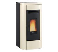 EXTRAFLAME 1297152 KLAUDIA PLUS AD EVO BLANC POÊLE À PELLETS 8KW IR TOUCH