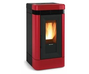EXTRAFLAME LUCIA PLUS.16 Poêle À Granulés Canalizable 12KW Bordeaux 1292550