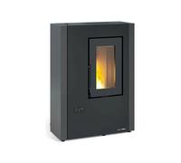 ExtraFlame Luisella 5.0 Gris 1292601 Poêle À Granulés Slim 5Kw Affichage Led A+