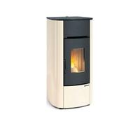 ExtraFlame Mariella En Ivoire Poêle À Granulés 1295900 7KW cran LCD