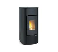 ExtraFlame Mariella Plus Noir 1294852 Poêle À Pellet Canalisé 7,5KW LCD