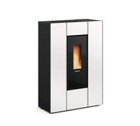 Extraflame Urail Plus Blanc À Crystal Poêle Pellet 8KW 1283007