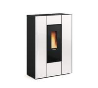 EXTRAFLAME MARILENA PLUS AD CRYSTAL POÊLE À PELLETS 8 KW BLANC