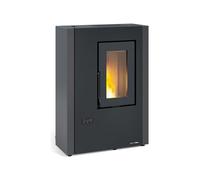 Poêle à granulés La Nordica Extraflame Luisella 5.0 | 5,1 kW Stahl Grigio Grafite