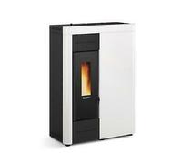 Extraflame 1282601 Virna Hydro Chauffage Poêle Pellet 14,5 Kw 415 m3 Blanc