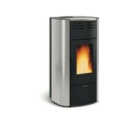 ExtraFlamme Raffaella Idro H18 5.0.16 Gris 1294701 Poêle À Granulés 23,6KW