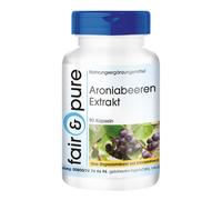 Extrait de baies d'aronia - 90 gélules, 3% polyphénols, végétalien, excellent...