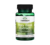 Extrait de basilic, 400 mg, Swanson (60 gélules)