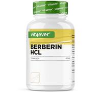 Extrait de Berbérine HCL - 120 gélules de 500 mg - Berbérine naturelle - Extra haute dose - D’origine végétale, vegan et sans additifs