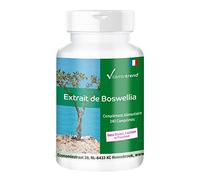 Extrait de Boswellia Serrata 400mg - Avec 65% Acides boswelliques - ! POUR 4 MOIS ! - 240 comprimés - Végan | Vitamintrend®