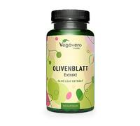 Extrait de Feuilles d'Olivier Vegavero® | 7500 mg avec 40% d'Oleuropéine | Sans Additifs | Antioxydant Puissant + Système cardiovasculaire + Tension | 90 Gélules | VEGAN