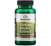 Extrait de Ginkgo Biloba, 120mg - 100 vcaps