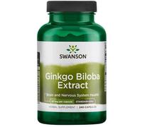 Extrait de Ginkgo Biloba 24%, 60mg - 240 gélules
