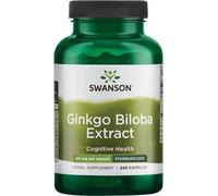 Extrait de Ginkgo Biloba 60 mg 240 gélules Swanson Health Products