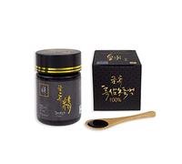Extrait de Ginseng Noir Coréen 50g - 100% Racines 6 ans - Renforcé en Ginsénosides Rg3, Rg5, Rk1 - Saponines 80 mg/g - Cure de 45 jours - Cuillère Incluse - Qualité Coréenne Certifiée