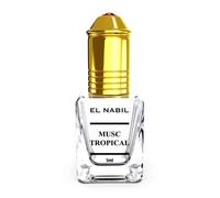 Extrait de Parfum - EL NABIL - MUSC TROPICAL - Roll-On 5ml - Mixte - Haute Concentration
