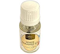 Extrait de Parfum White Paradise 2.0 - Concentré de Parfum d'Ambiance Ultra Puissant - Pour Maison, Voiture & Diffuseur - Senteur Cristallines, Florales, Fraîche et Délicate - Fabriqué en France