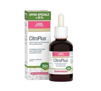 Extrait de pépins de pamplemousse bio CITROPLUS 800mg + 25% GRATUIT (125 ml) - GSE - Défenses naturelles