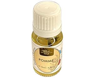 Extrait de Pomme 10 ml - Concentré de Parfum d’Ambiance Ultra Puissant - Pour Diffuseur, Brûle Parfum, Voiture - Sucré Acidulé & Fruité, Senteur Fraîche, Jeune & Propre - Fabriqué en France