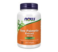 Now Foods Extrait de palmier nain 160 mg - 240 capsules molles