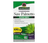 Extrait de Saw Palmetto, 690mg - 120 gélules végétales de Natures Answer