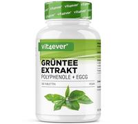 Extrait de Thé Vert 300 Comprimés - Hautement Dosé avec 2000 mg d’Extrait de Thé Vert, 300 mg d’EGCG et 1000 mg de Polyphénols par Dose journalière - Green Tea - Vegan - Sans additifs inutiles