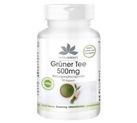 Extrait de thé vert - 90 gélules - 1500mg par dose journalière - EGCG - Camellia sinensis - 50% de polyphénols - végétalien | HERBADIREKT by Warnke Vitalstoffe - Qualité pharmaceutique allemande