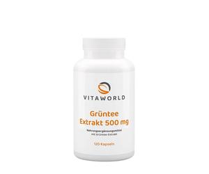 Extrait de Thé Vert Vitaworld 500 mg (120 Capsules)