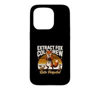 Extrait Fox Cold Brew Ratio Perfect Coffee Coque pour iPhone 15 Pro