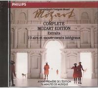 The Complete Mozart Edition: Highlights, 19 movements and arias