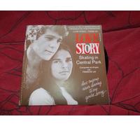 extraits de la bande sonore originale du film Paramount " love story thème de LOVE STORY skating in central park , composé et dirigé par Francis Lai- Love means never to say you're sorry disque paramount n° C 006 92224
