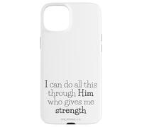 extraits de la Bible - Tout Passe par Le Christ (Philippiens 4:13) Coque pour iPhone 15 Plus