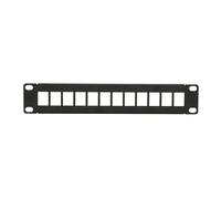 Extralink 12 Ports 10" | Panneau de brassage | Modulaire, 12 ports