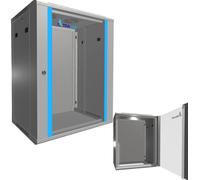 Extralink 15U 600x450 Gris Armoire rack murale