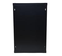 Extralink 18U 600X600 WALL-MOUNTED RACKMOUNT CABINET BLACK Rack monté sur le mur Noir