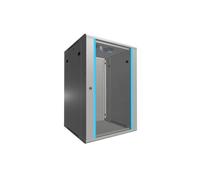 ARMARIO PARED EXTRALINK-19, 18U 600MM, D, VIDRIO, GRIS