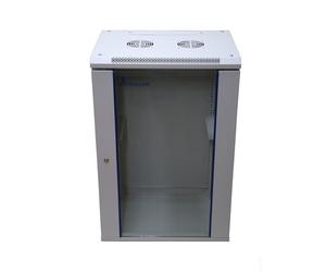 Extralink 18U 600X600 WALL-MOUNTED RACKMOUNT CABINET GRAY Rack monté sur le mur Gris