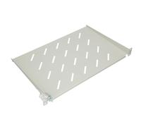Extralink Étagere Rack Serveur 19 Pouces 1U 300 mm, Plateau Cantilever Universel Ventilé, Montage en Porte-a-Faux, Étagere pour Armoire 19", Tablette pour Serveur, Universel Rack d'Équipement, Gris