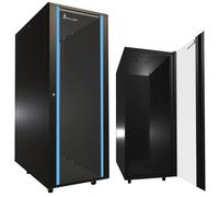 Extralink Armoire réseau 32U 600x1000 rack debout installation facile Noir